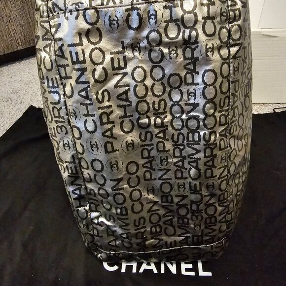 Authentic Chanel Unlimited Logo Tote Bag -full set - Picture 8 of 16